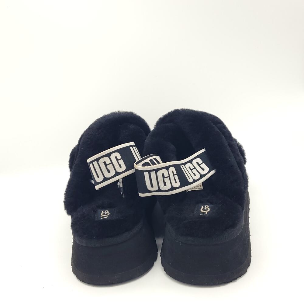 Ugg Disco Cross Platform Slide Slingback Slipper Sandal Black women's size 7 - Picture 6 of 9